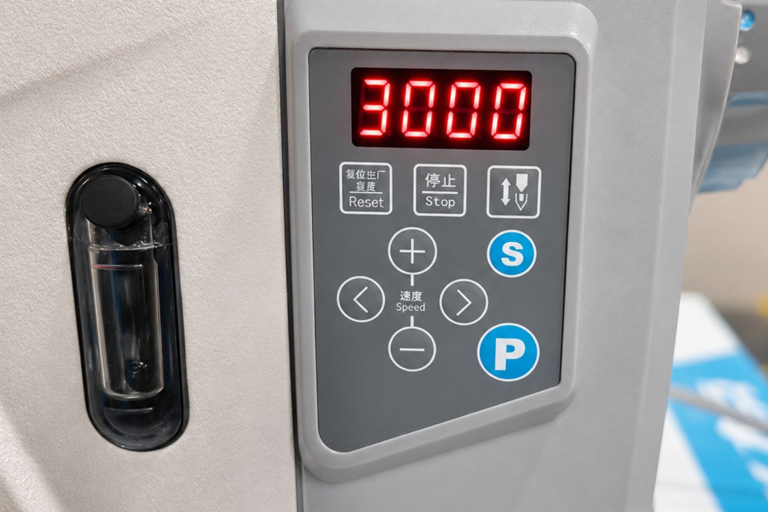 Panel sterowania i pozycjonowanie igły JACK JK-58450B-A-003C