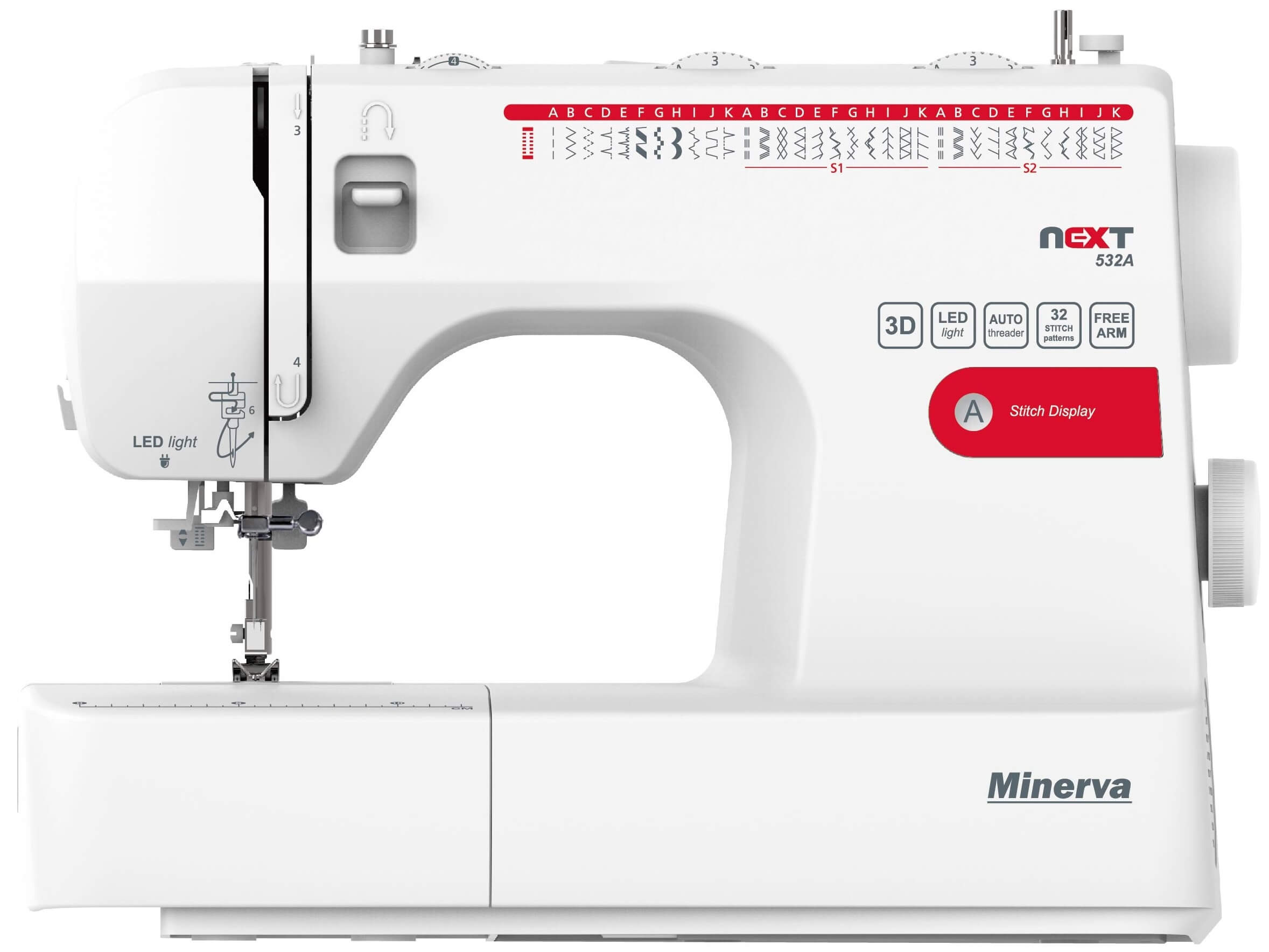 Maszyna do szycia Minerva Next 532A