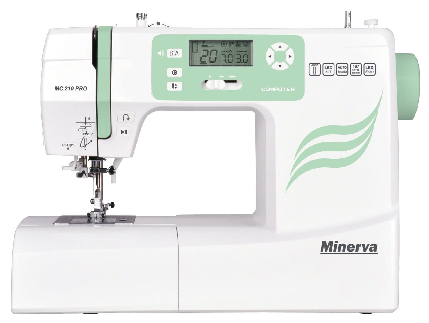 Maszyna do szycia Minerva MC210 Pro
