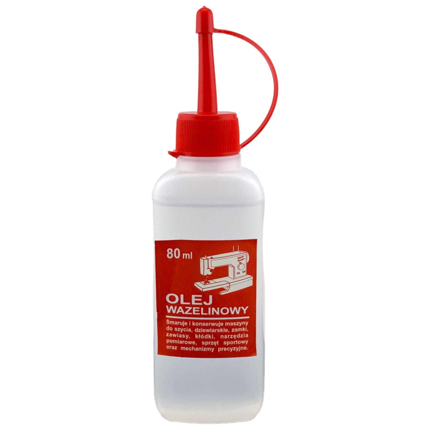 Olej wazelinowy do maszyny do szycia oliwiarka 80ml